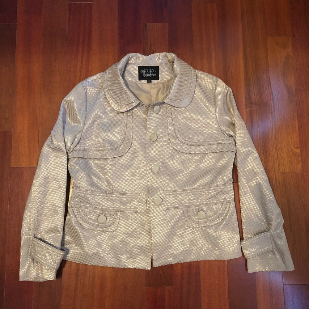 Very cute Gold Gianfranco Ferre jacket